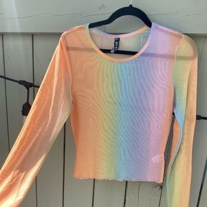 Mash rainbow baby lettuce long sleeve 3/$30